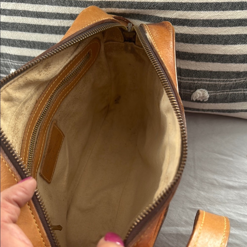 Etro Brown Crossbody Bag with Adjustable Strap - Picture 4 of 16